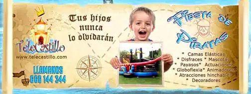 Fiestas infantiles Piratas