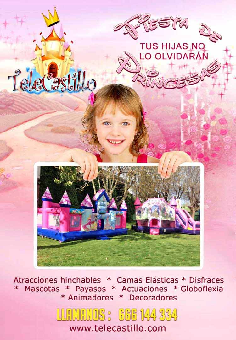 Fiestas infantiles princesas disney Malaga