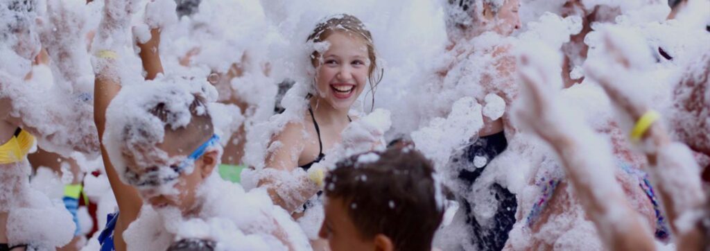 Animación fiesta de la espuma Málaga
