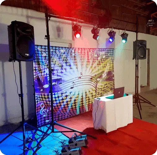 Telecastillo fiestas infantiles animaciones mini disco