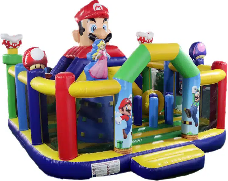 Alquiler castillo hinchable telecastillo