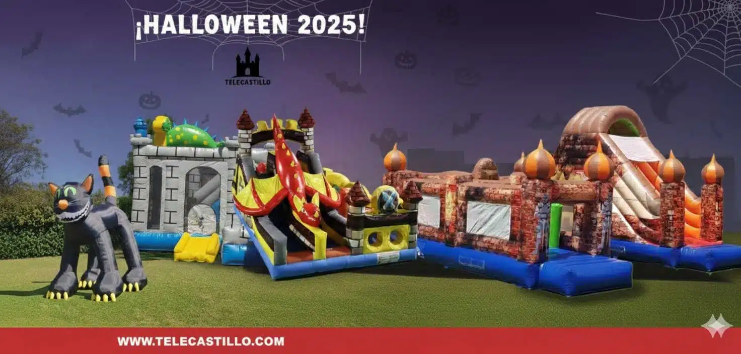 Alquiler castillo Hinchable Halloween Malaga