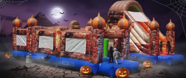 Alquiler castillo hinchable halloween