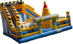 Tobogán hinchable de gran formato para eventos