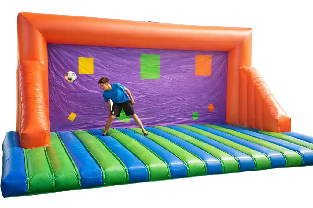 Portería hinchable gigante para alquiler en Málaga ideal para eventos deportivos y fiestas